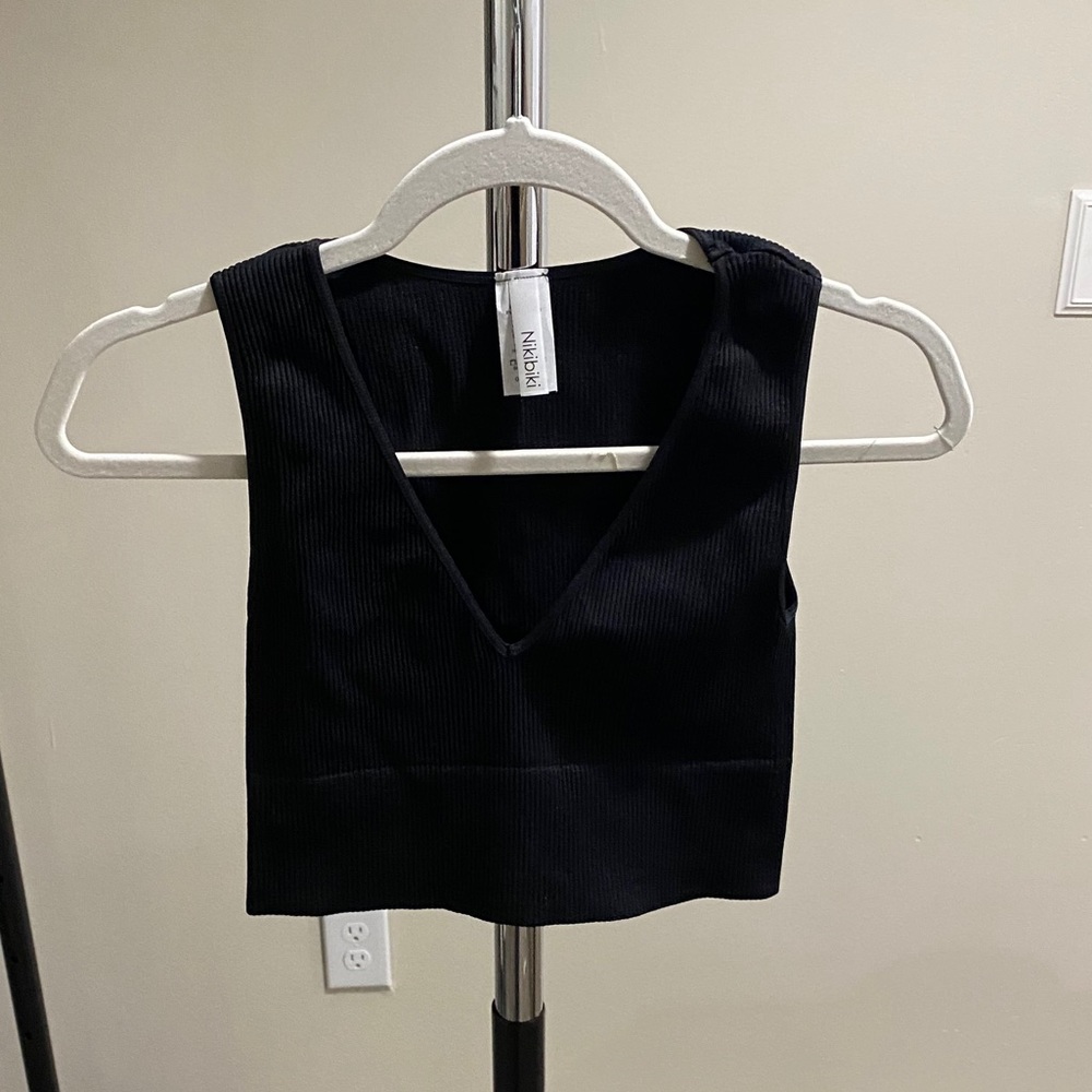 Princess Polly v neck cropped tank top